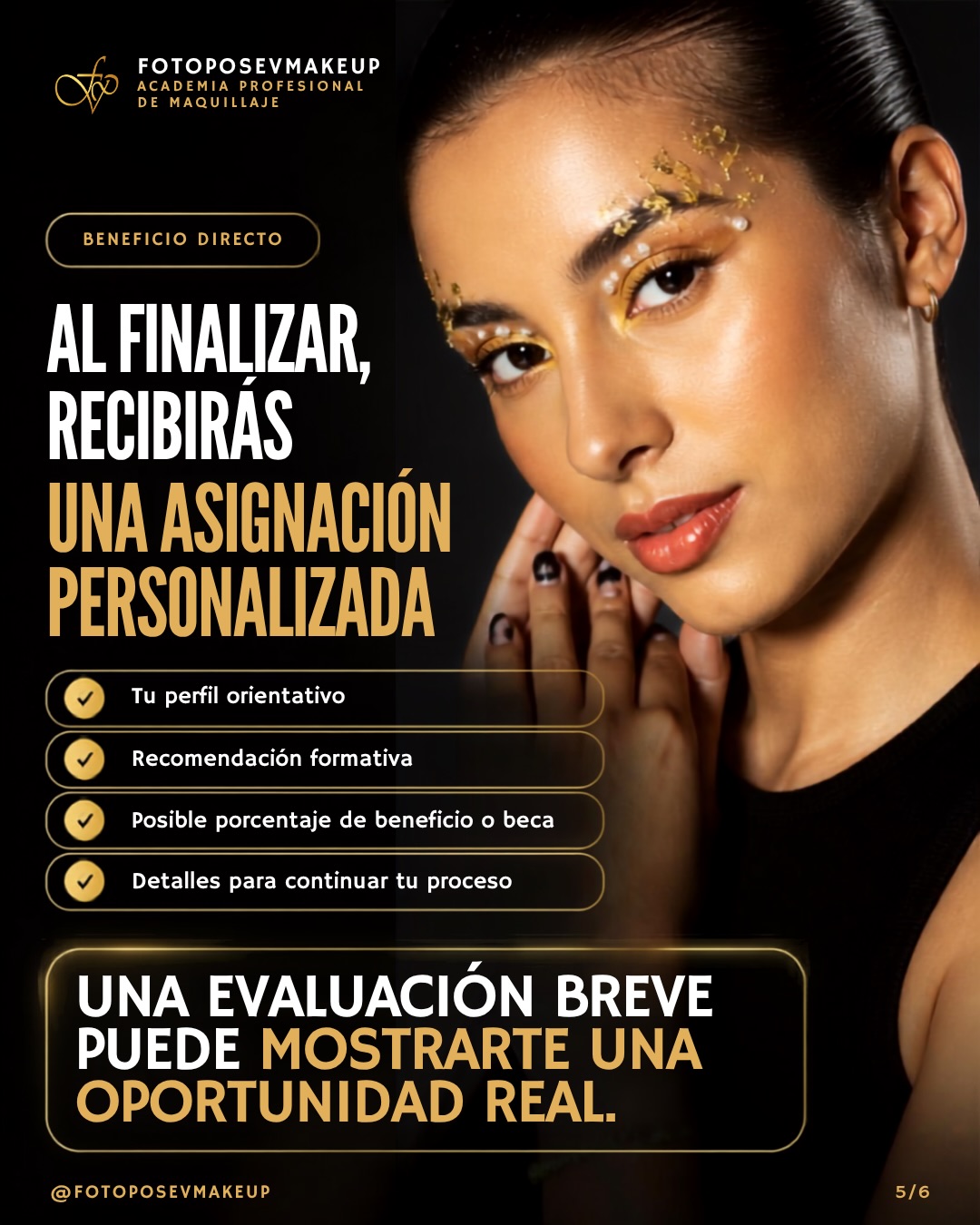 Enfoque de perfil y técnica de piel blindada
